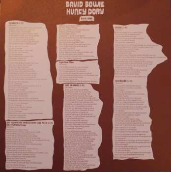 LP David Bowie: Hunky Dory 16787