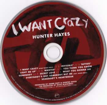 CD Hunter Hayes: I Want Crazy 17065