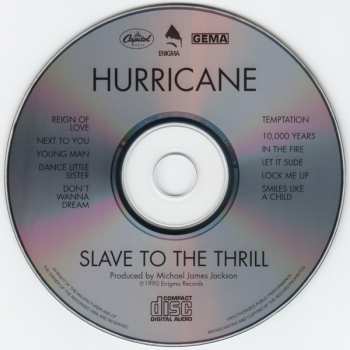 CD Hurricane: Slave To The Thrill 95808