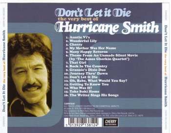 CD Hurricane Smith: Don't Let It Die: The Very Best Of Hurricane Smith 530445