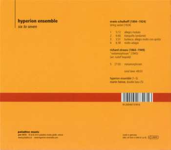 CD Hyperion Ensemble: Six To Seven 284718