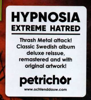 CD Hypnosia: Extreme Hatred DLX 110436