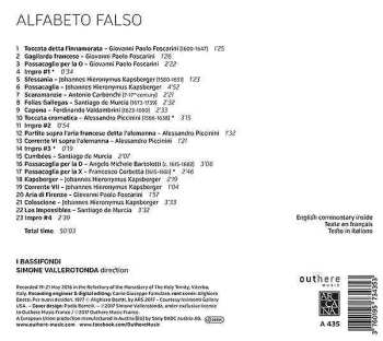 CD I Bassifondi: Alfabeto Falso 531198