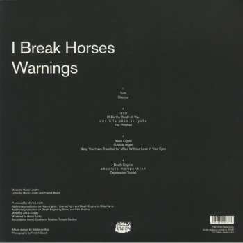 2LP I Break Horses: Warnings CLR 64034