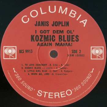 LP Janis Joplin: I Got Dem Ol' Kozmic Blues Again Mama! 16993