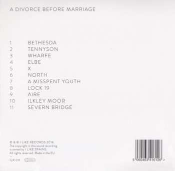 CD iLiKETRAiNS: A Divorce Before Marriage (Original Soundtrack) 531903