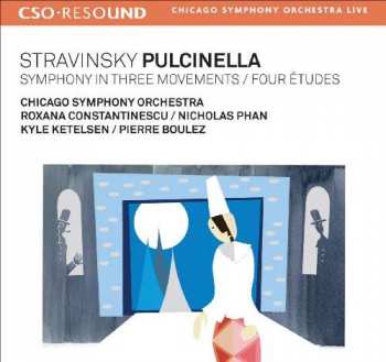 SACD Igor Stravinsky: Pulcinella / Symphony In Three Movements / Four Etudes 490573