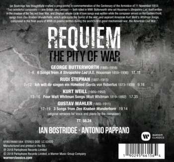 CD Ian Bostridge: Requiem - The Pity Of War 413298