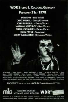 DVD Ian Dury And The Blockheads: Live At Rockpalast 1978 342908