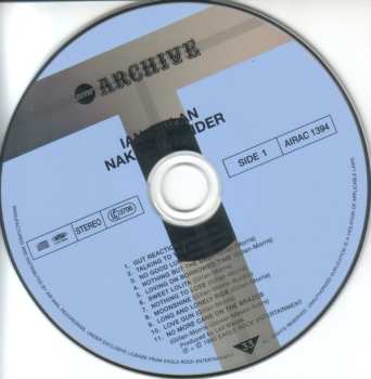 CD Ian Gillan: Naked Thunder LTD 446302