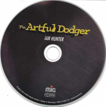 CD Ian Hunter: The Artful Dodger DIGI 93020