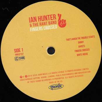 LP Ian Hunter & The Rant Band: Fingers Crossed 12660