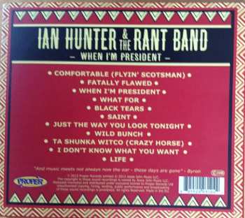 CD Ian Hunter & The Rant Band: When I'm President 97215