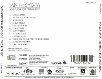 CD Ian & Sylvia: So Much For Dreaming 260842