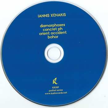 CD Iannis Xenakis: Electroacoustic Works 424844