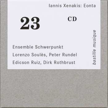 Album Iannis Xenakis: Eonta