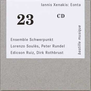 CD Iannis Xenakis: Eonta 426695