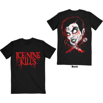 Merch Ice Nine Kills: Ice Nine Kills Unisex T-shirt: Cross Swords (back Print) (medium) M