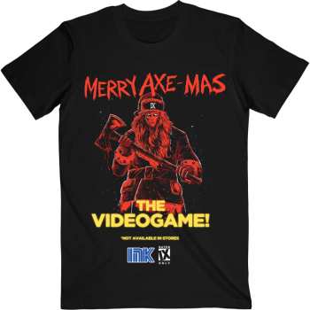 Merch Ice Nine Kills: Ice Nine Kills Unisex T-shirt: Merry Axemas (large) L