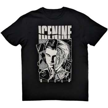 Merch Ice Nine Kills: Ice Nine Kills Unisex T-shirt: Shower Scene Split Face (medium) M