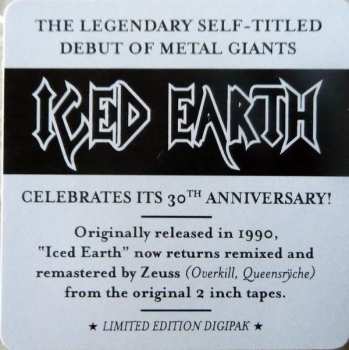 CD Iced Earth: Iced Earth LTD | DIGI 17132