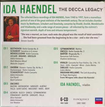 6CD/Box Set Ida Haendel: The Decca Legacy 501955