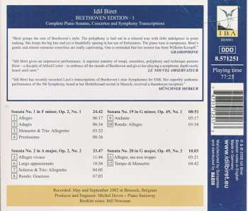CD Idil Biret: Piano Sonatas Vol. 1 281530