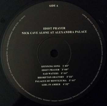 2LP Nick Cave: Idiot Prayer (Nick Cave Alone At Alexandra Palace) 17174