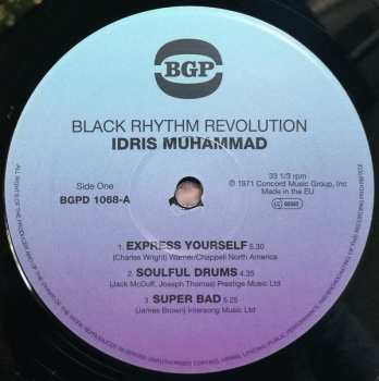 LP Idris Muhammad: Black Rhythm Revolution! 428681