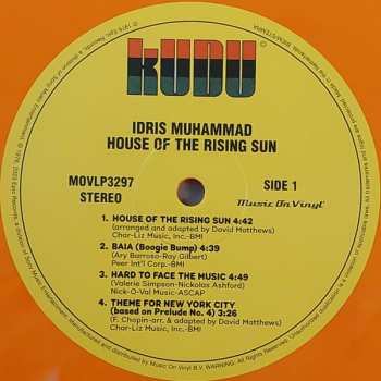 LP Idris Muhammad: House Of The Rising Sun LTD | NUM | CLR 424158