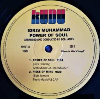 LP Idris Muhammad: Power Of Soul 79588