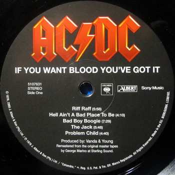 LP AC/DC: If You Want Blood You've Got It 17221