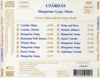 CD Ifj. Sánta Ferenc És Cigányzenekara: Csárdás (Hungarian Gypsy Music) 527855