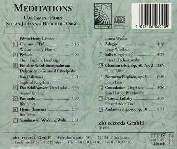 CD Ifor James: Meditations (Horn & Orgel) 425428