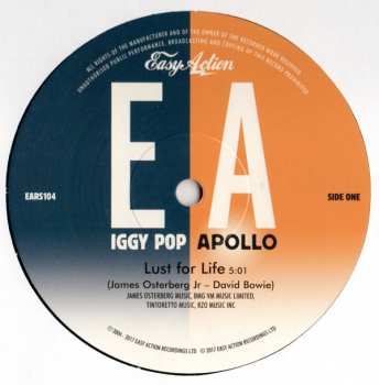 LP Iggy Pop: Apollo 80160