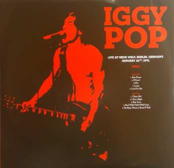 2LP Iggy Pop: Berlin 91 DLX | LTD | CLR 406122