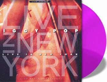 LP Iggy Pop: Live In New York (Live Radio Broadcast) CLR 425226