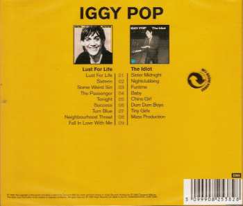 2CD Iggy Pop: Lust For Life / The Idiot 22304