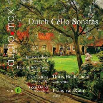 CD Doris Hochscheid: Dutch Sonatas For Violoncello And Piano Vol. 6 467473