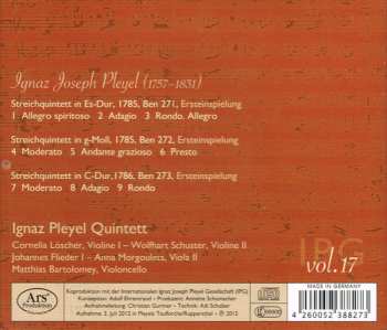 CD Ignaz Pleyel: Quintette Ben 271-273 453727