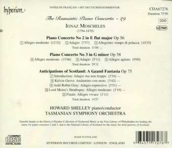 CD Ignaz Moscheles: Piano Concerto No 2 In E Flat Major / Piano Concerto No 3 In G Minor / Anticipations Of Scotland, Op 75 192071