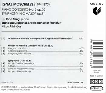 CD Ignaz Moscheles: Piano concerto No. 6 Op. 90 - Symphony In C Major Op. 81 183414
