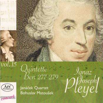 Album Ignaz Pleyel: Quintette Ben 277-279