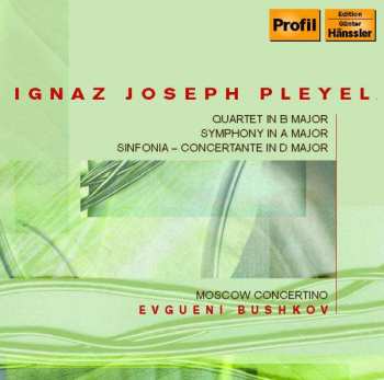 Album Ignaz Pleyel: Symphonie In A