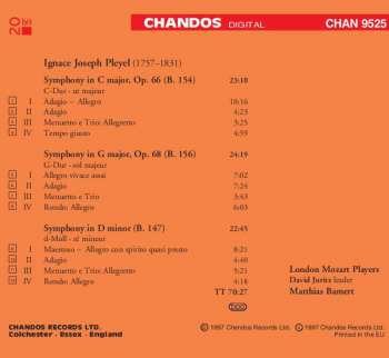 CD Ignaz Pleyel: Symphonies (Premier Recordings) 473327