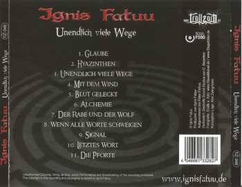 CD Ignis Fatuu: Unendlich Viele Wege 232890