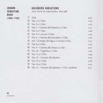 CD Igor Levit: Goldberg Variations 230162