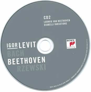 3CD Igor Levit: Goldberg Variations / Diabelli Variations / The People United Will Never Be Defeated  156285