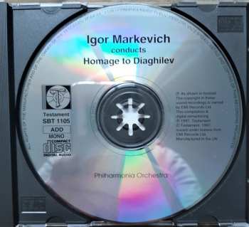 CD Igor Markevitch: Igor Markevich: Homage To Diaghilev 382686