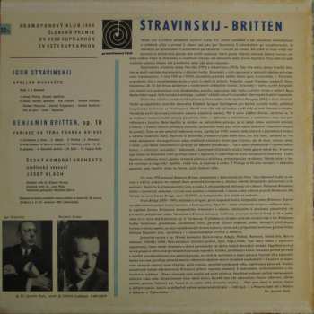 LP Igor Stravinsky: Apollon Musagète / Variace Na Téma F. Bridge, Op. 10 140834